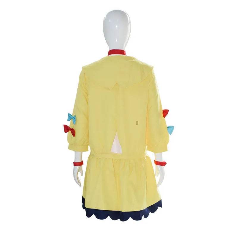 VTuber Inugami Korone Cosplay Costume Tail Wig Women Cute Dress Skirt Coat Uniform Accessories Halloween Carnival Party Outfits