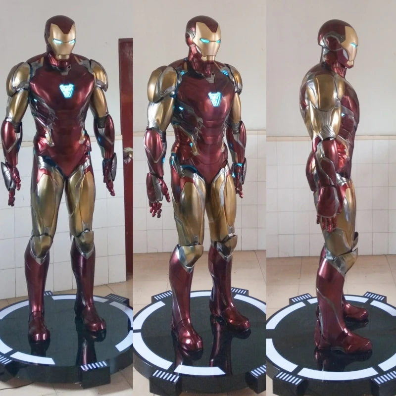 Anime Marvel Iron Man 1:1 Mk85 Full Body Wearable Stage Performance Iron Man Armor New Upgraded Deluxe Edition Standard Edition