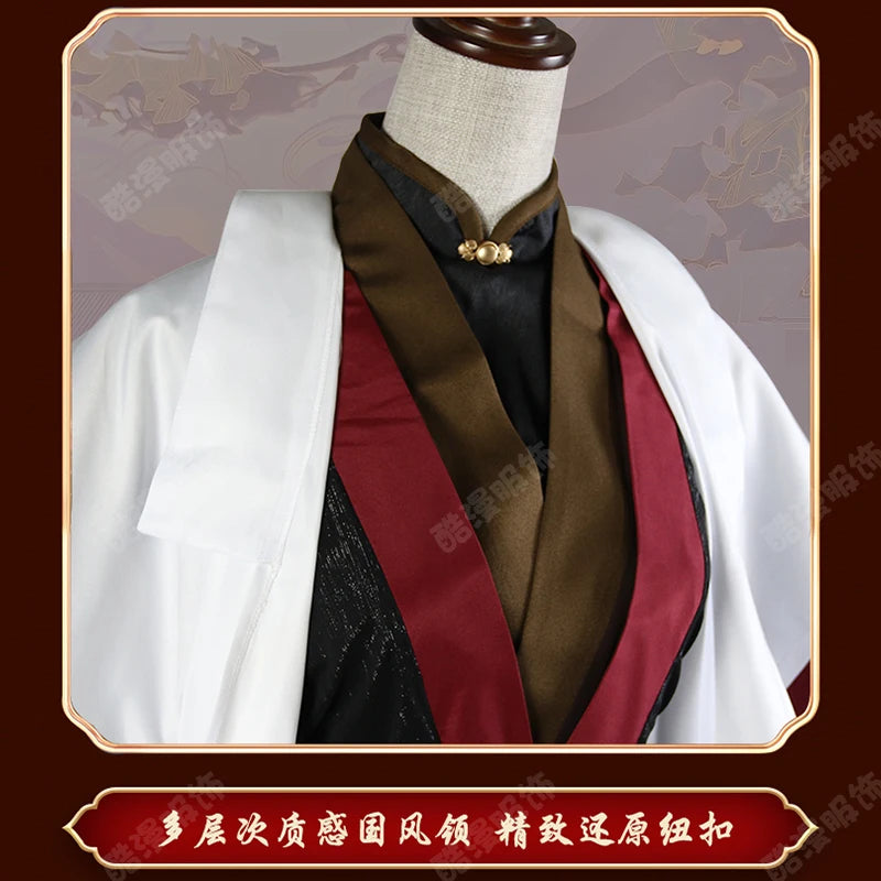 The Scum Villain's Self-Saving System Anime Luo BingHe Cosplay Costume Ancient Costume Cosplay Wig Shoes Prop For Halloween Wome