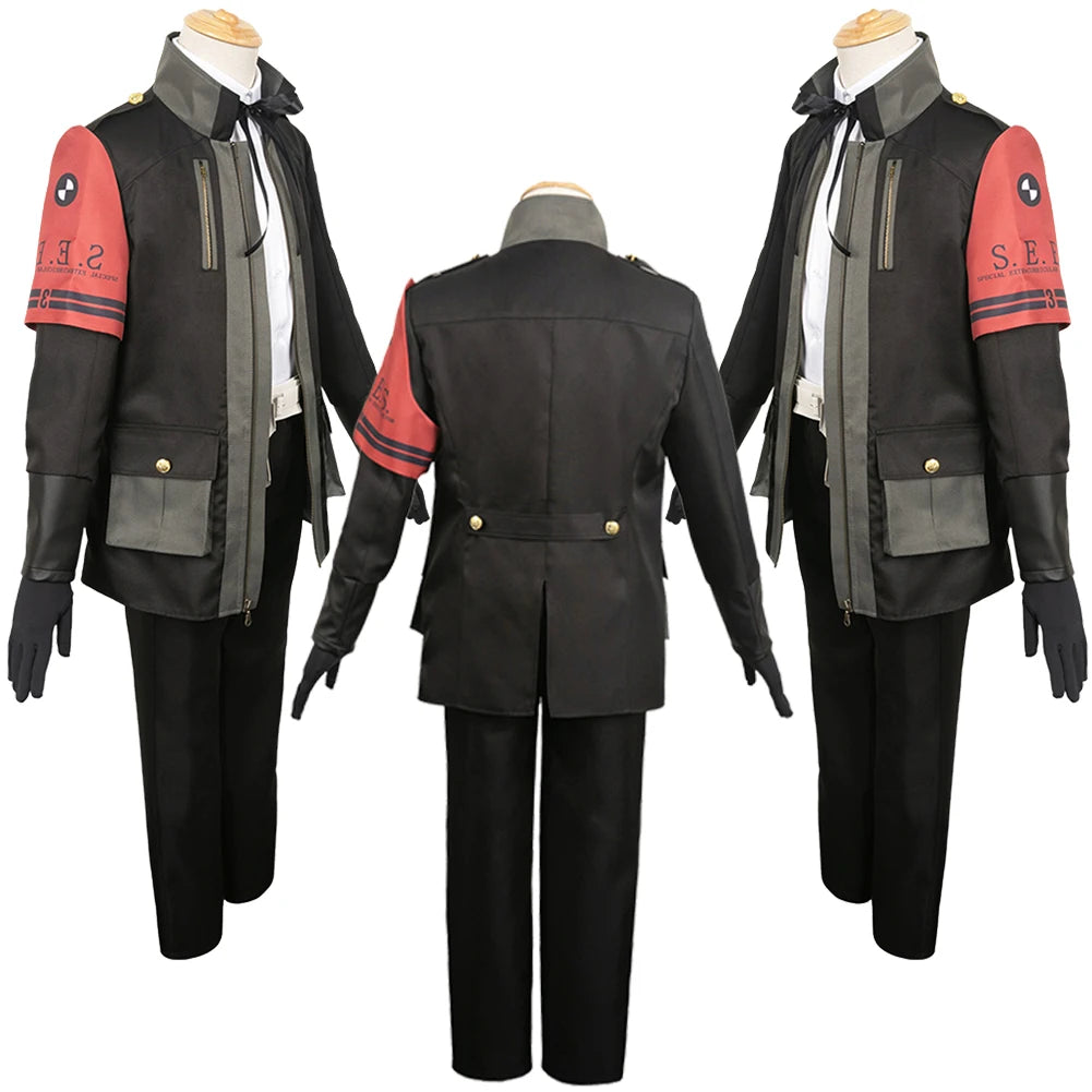 Yuuki Makoto Cosplay Men School Uniform Outfits Anime Game Persona3 Reload Disguise Costume Adult Male Roleplay Halloween Suit