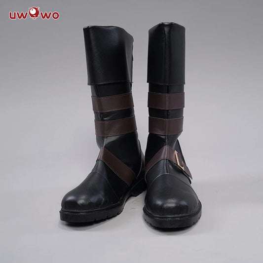 UWOWO Nierr Automataa 9S Cosplay Shoes Costume Yorhaa 9S No.9 Type S Shoes Boots