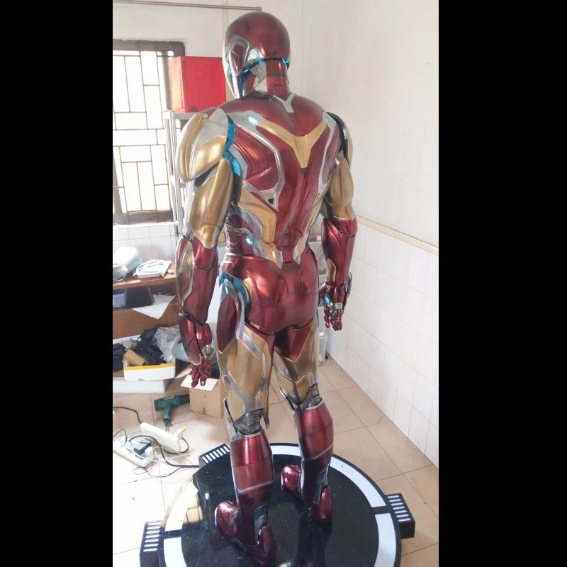Anime Marvel Iron Man 1:1 Mk85 Full Body Wearable Stage Performance Iron Man Armor New Upgraded Deluxe Edition Standard Edition