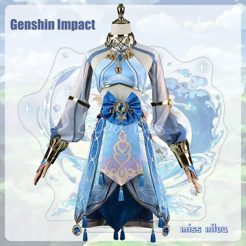 Nilou Cosplay Costume Genshin Impact Carnival Uniform  Anime Halloween Costumes Women Game